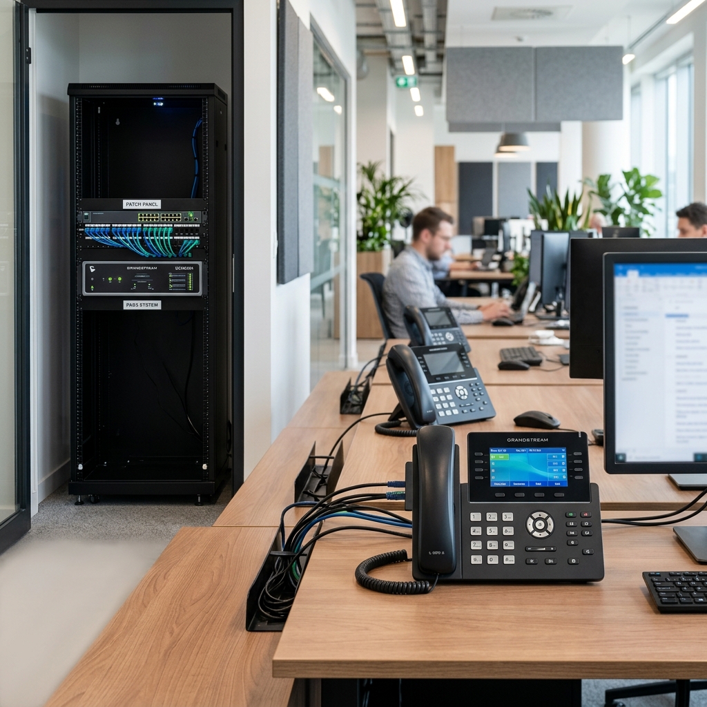 PABX telephone system installation by JREMD Technologies