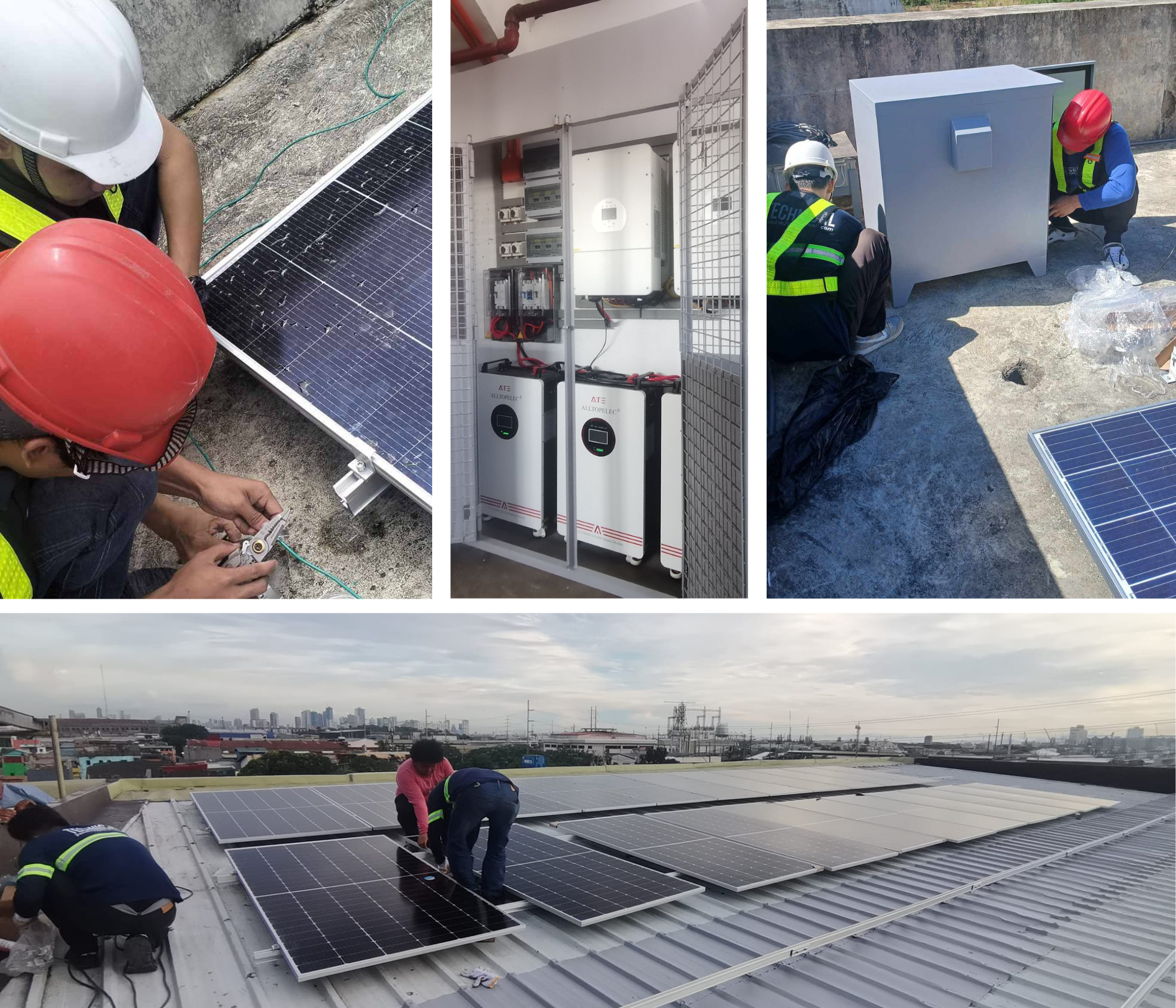 Solar commercial installation by JREMD Technologies